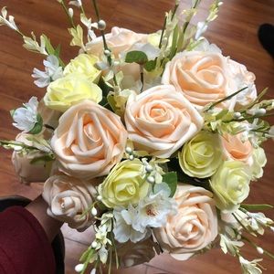 Bridal Artificial Flower Bouquet